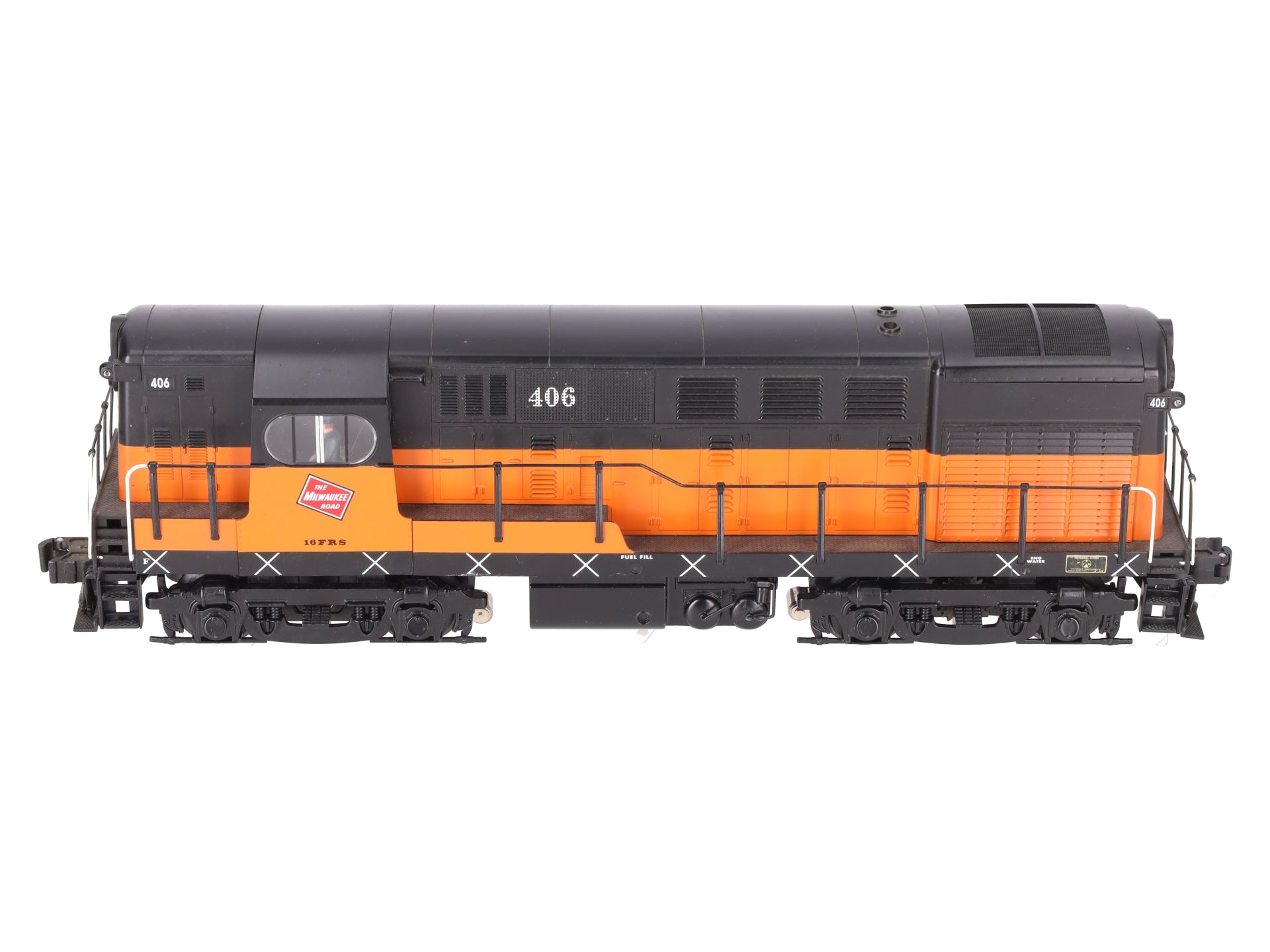 Lionel 6-28813 Milwaukee Road H16-44 Diesel Locomotive w/TMCC #406 VG/Box