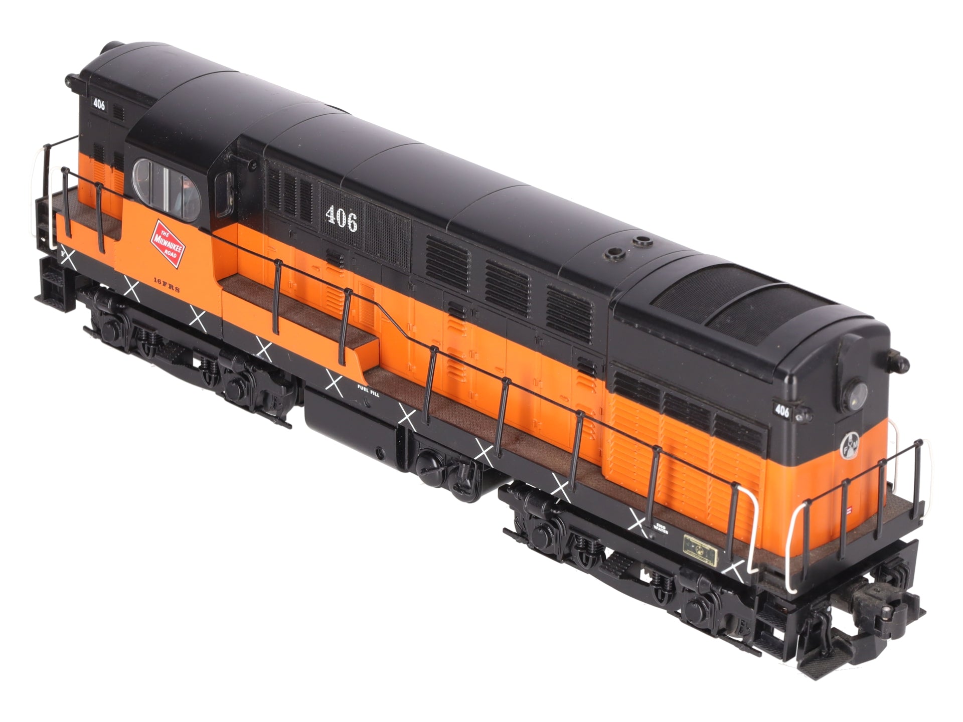 Lionel 6-28813 Milwaukee Road H16-44 Diesel Locomotive w/TMCC #406 VG/Box