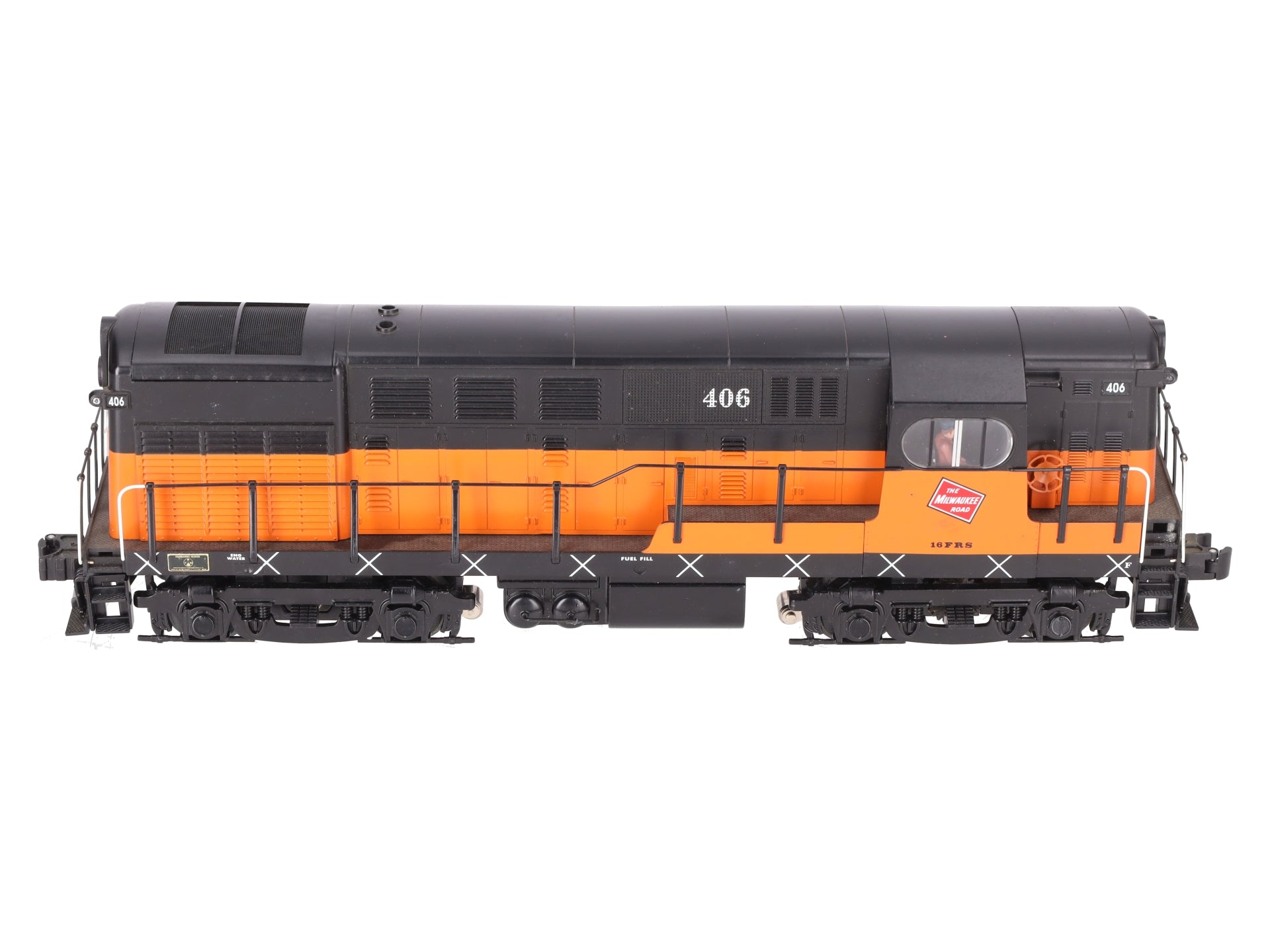 Lionel 6-28813 Milwaukee Road H16-44 Diesel Locomotive w/TMCC #406 VG/Box