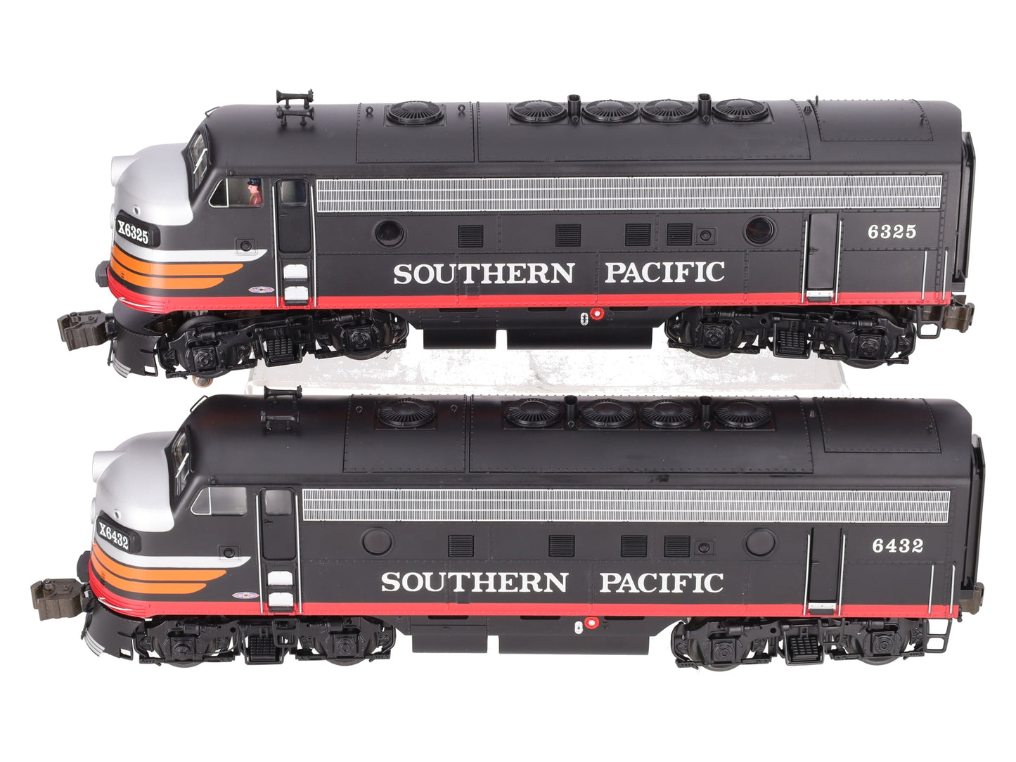 Lionel 6-38757 O Southern Pacific F7 AA Legacy Diesel Locomotive Set #6325/6432 EX/Box