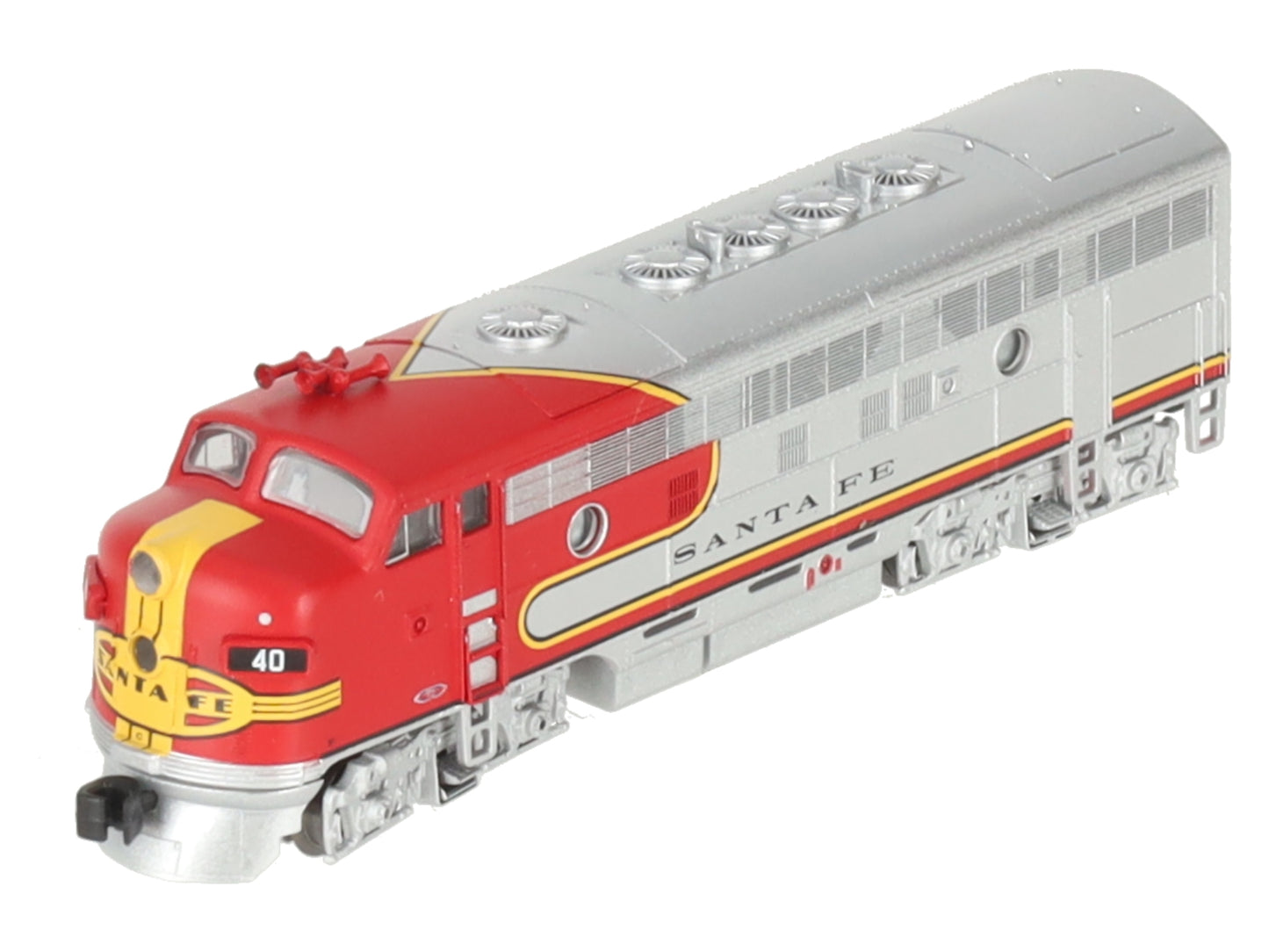 American Z-Line 63001-9 Z Scale ATSF F7A Diesel Locomotive #40 LN/Box