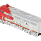 American Z-Line 63001-9 Z Scale ATSF F7A Diesel Locomotive #40 LN/Box