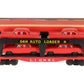 Lionel 6414 Vintage O Glen Uhl Evans Autoloader with 4 Red Sedans EX/Box