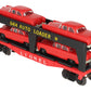 Lionel 6414 Vintage O Glen Uhl Evans Autoloader with 4 Red Sedans EX/Box