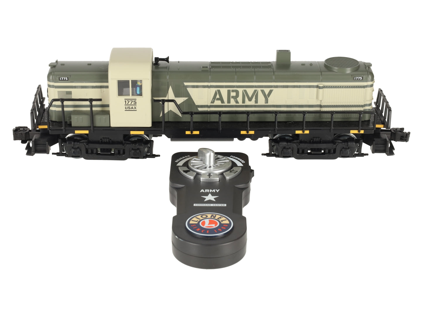 Lionel 2223010 O Gauge US Army LionChief Diesel Locomotive w/ Bluetooth 5.0 EX