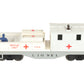 Lionel 6814 Vintage O Gauge Postwar First Aid Medical Caboose with Accessories VG