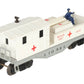 Lionel 6814 Vintage O Gauge Postwar First Aid Medical Caboose with Accessories VG