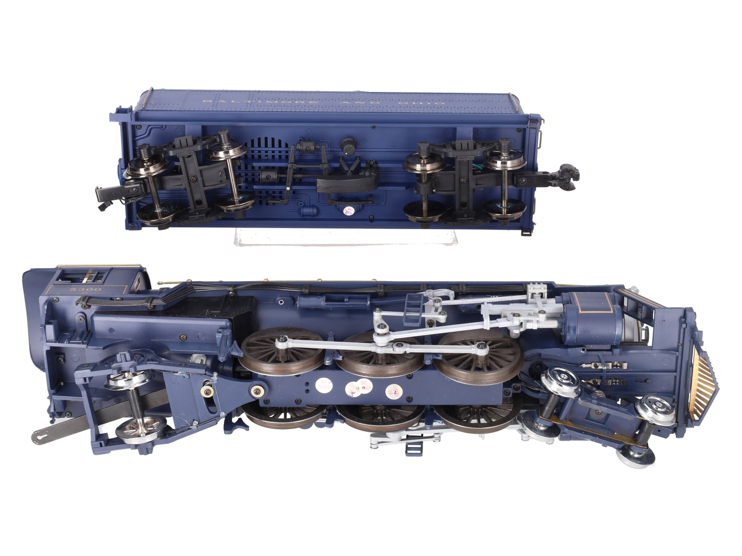 Aristo-Craft 21402 G B&O Blue Comet 4-6-2 Steam Locomotive w/ Tender #5300 VG/Box