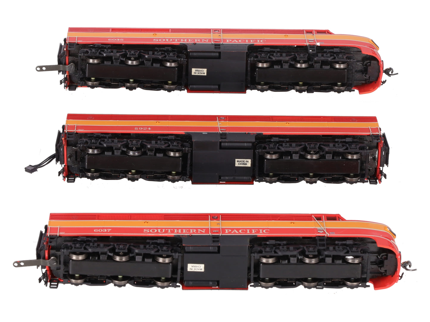 Precision Craft Models 351 HO Scale Southern Pacific Alco PA/PB/PA Daylight Set EX/Box