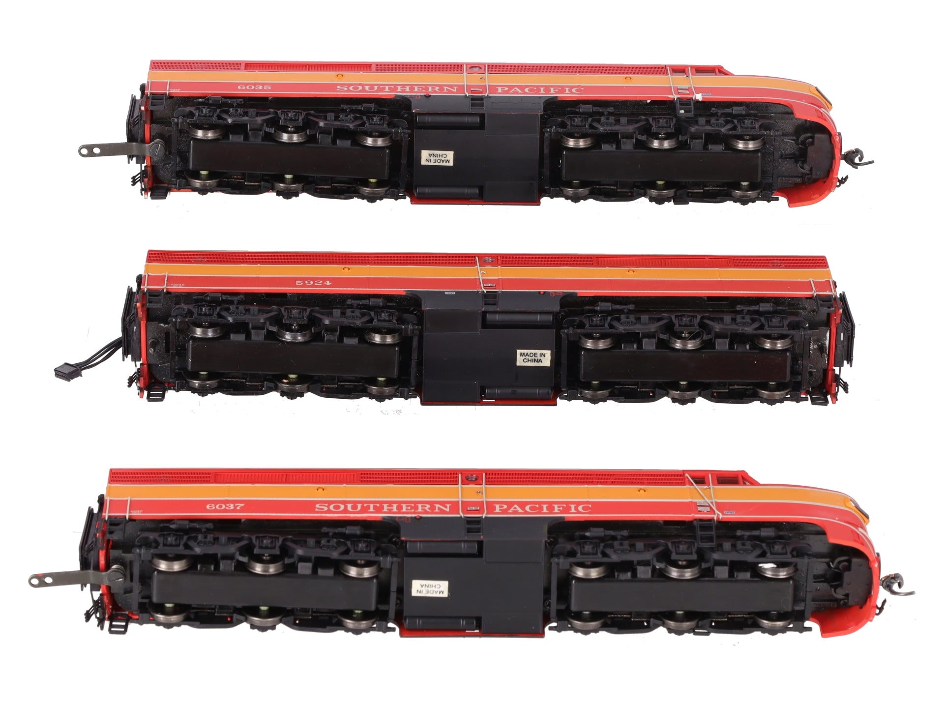 Precision Craft Models 351 HO Scale Southern Pacific Alco PA/PB/PA Daylight Set EX/Box