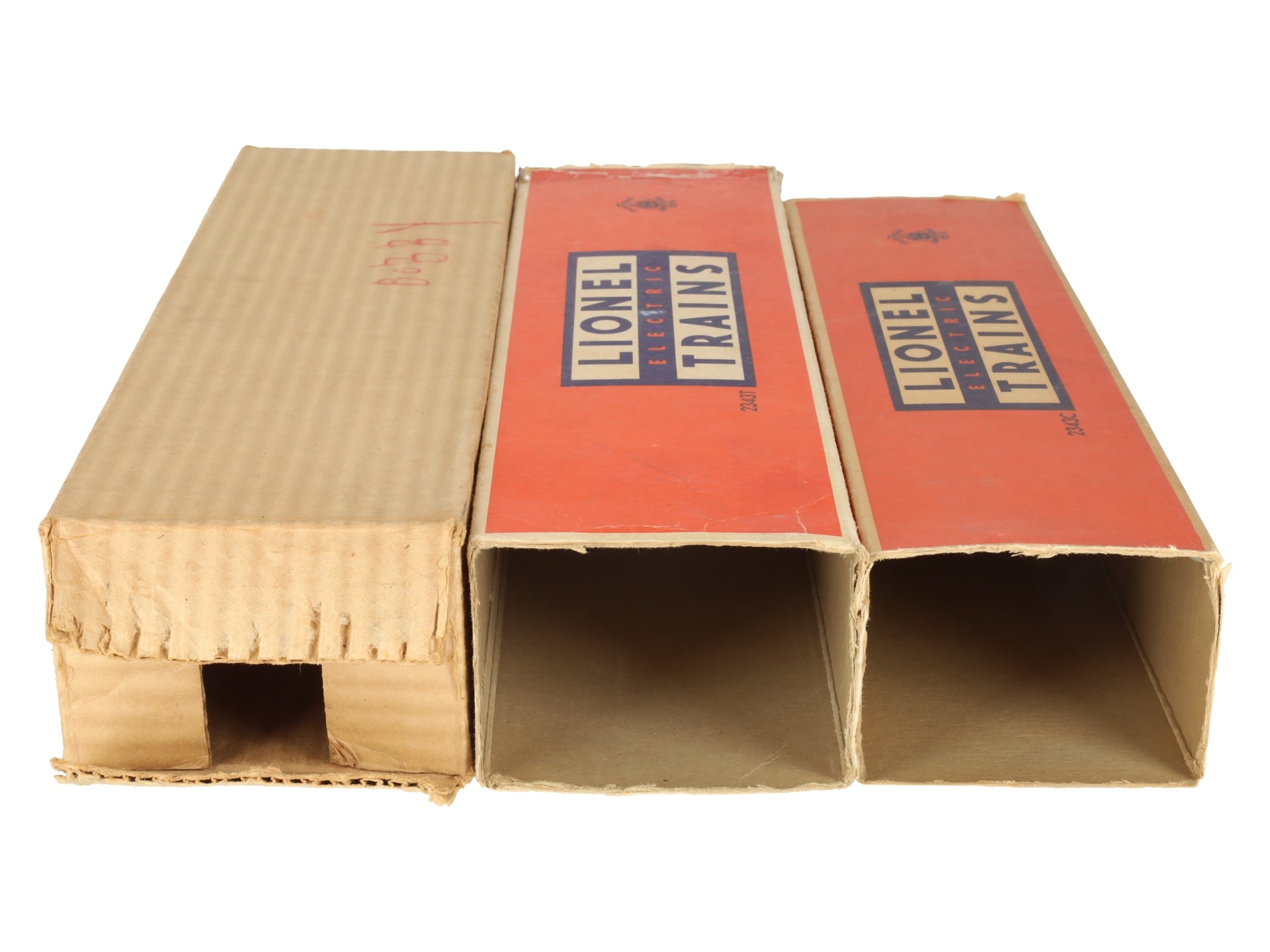 Lionel 2343 Vintage O Santa Fe F3 ABA Diesel Locomotive Set VG/Box
