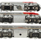 Lionel 2343 Vintage O Santa Fe F3 ABA Diesel Locomotive Set VG/Box