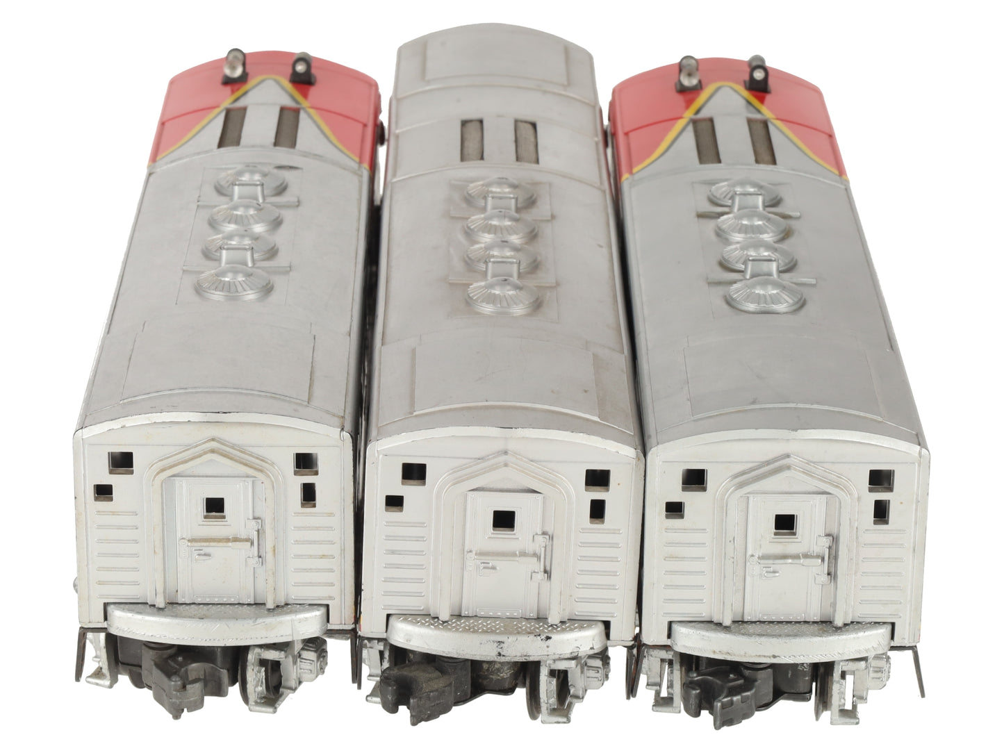 Lionel 2343 Vintage O Santa Fe F3 ABA Diesel Locomotive Set VG/Box