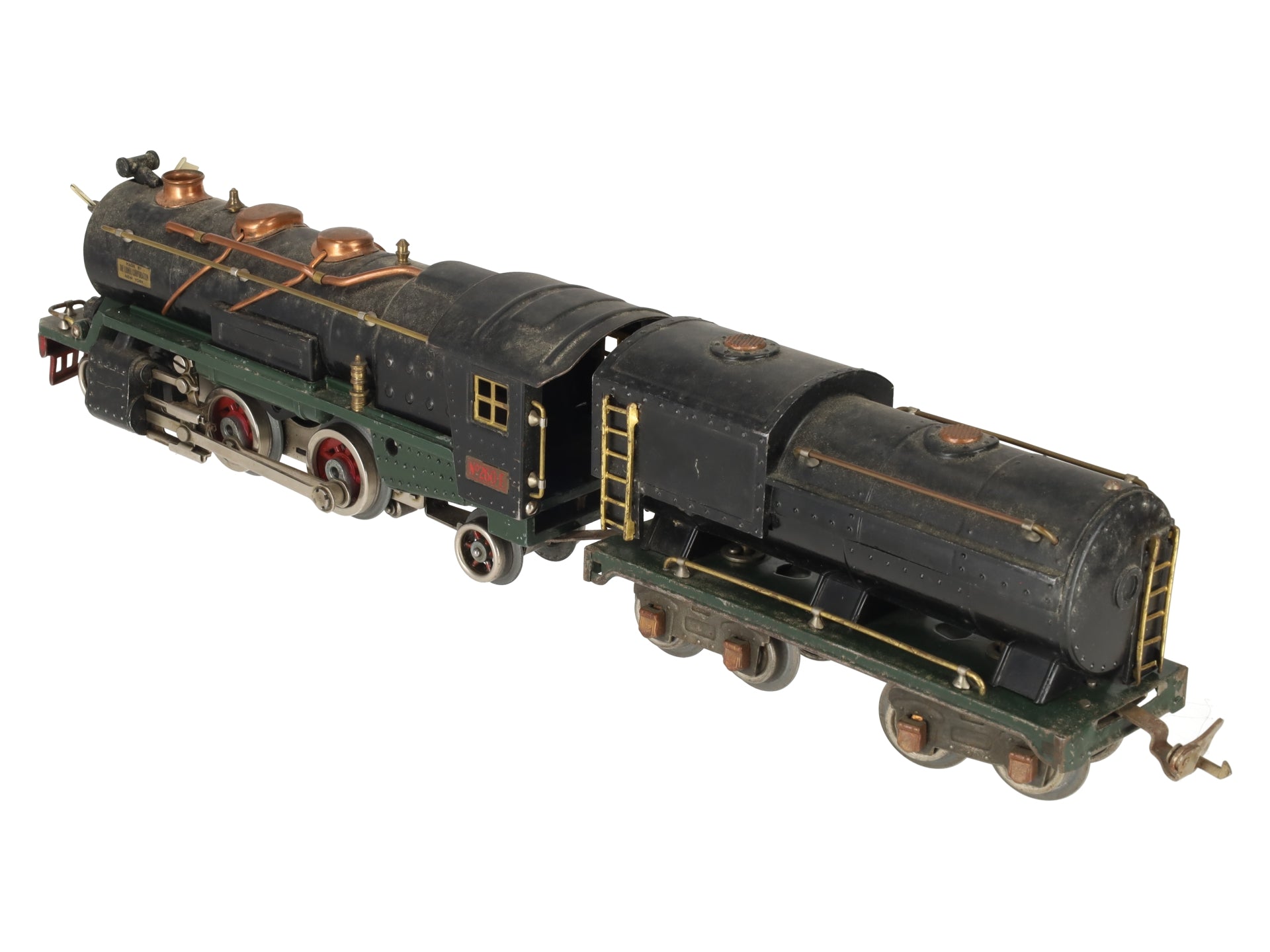 Lionel 260E Vintage O Prewar 2-4-2 Tinplate Steam Locomotive w/ 260T Tender