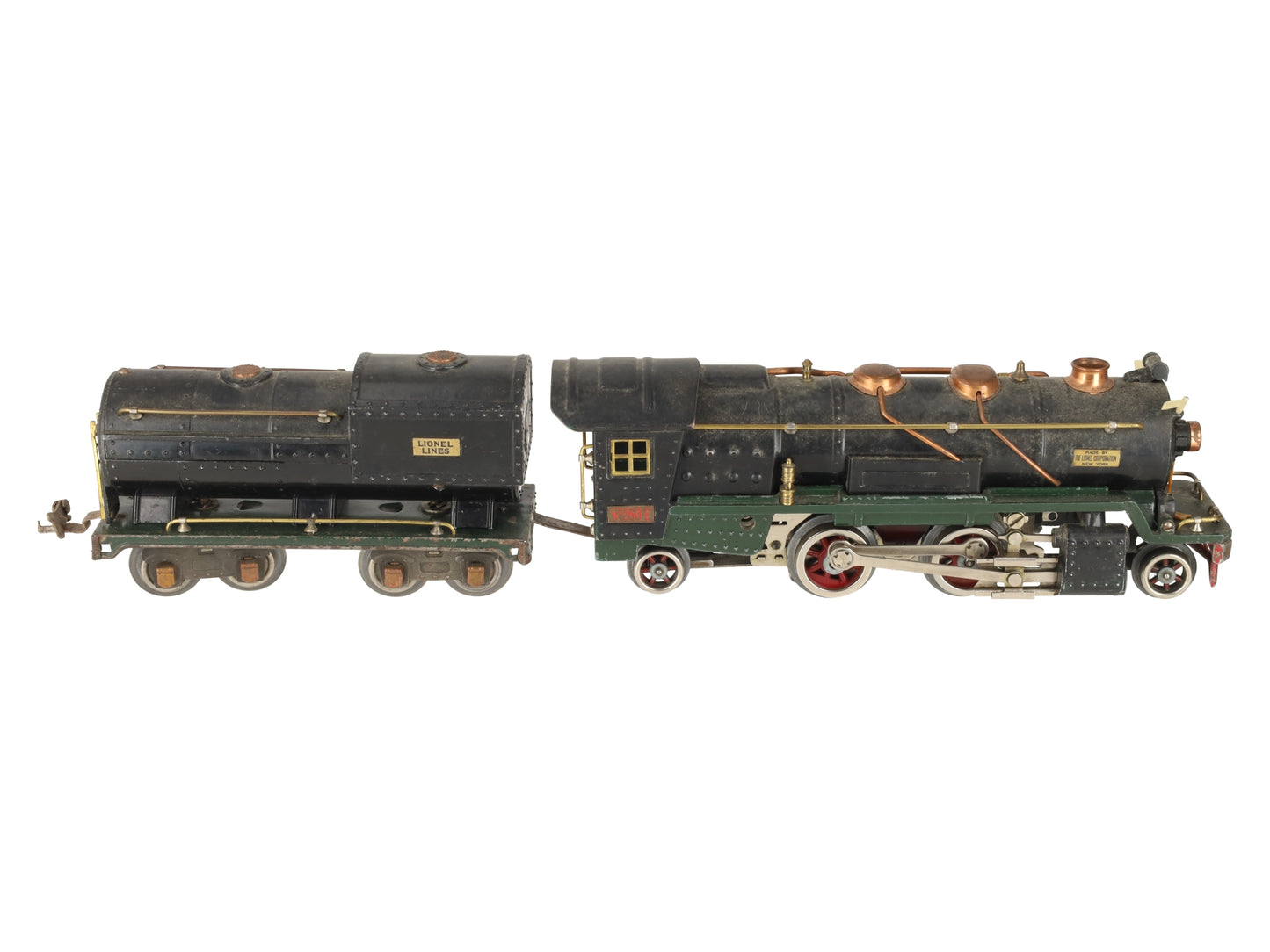Lionel 260E Vintage O Prewar 2-4-2 Tinplate Steam Locomotive w/ 260T Tender