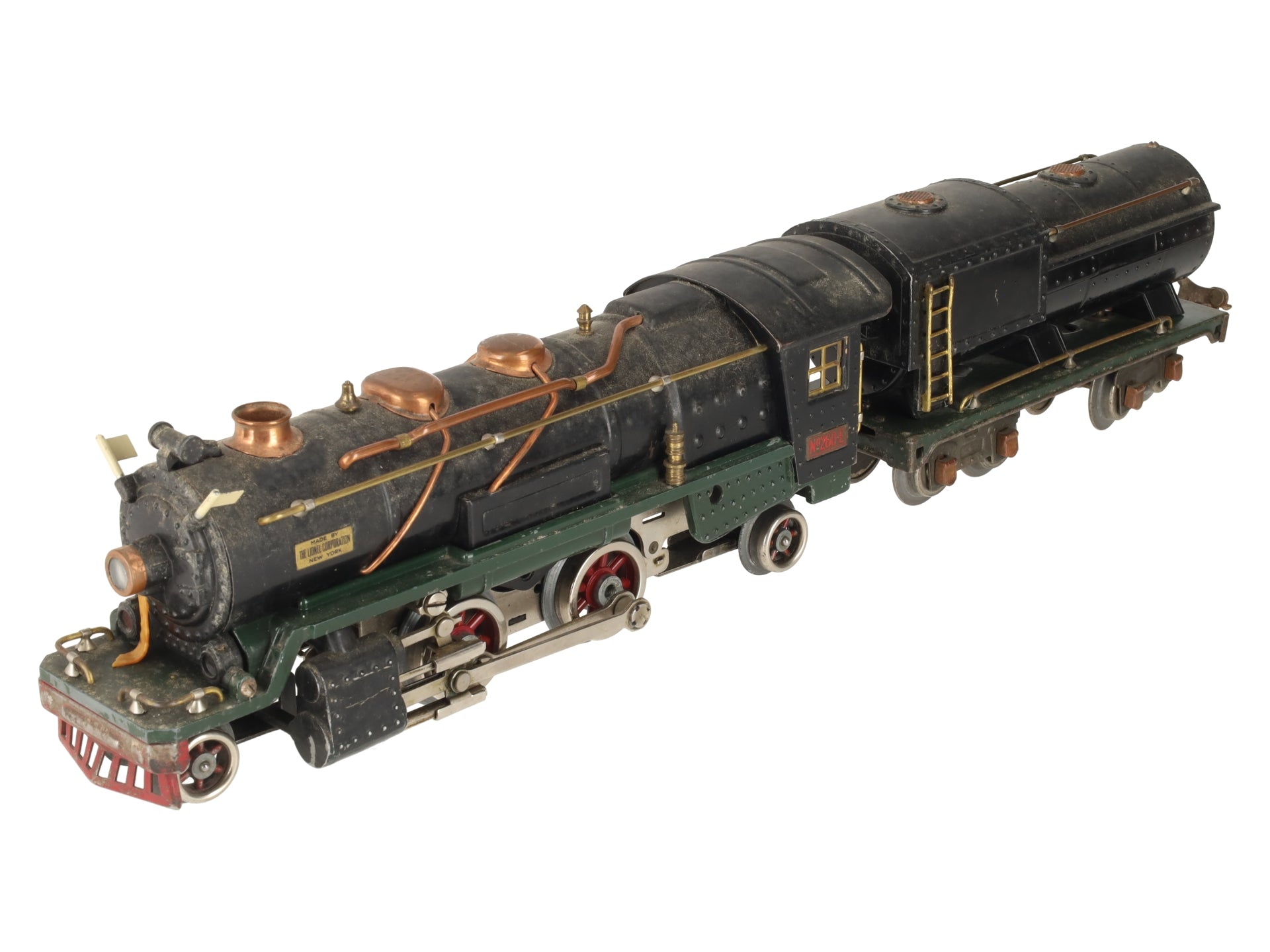 Lionel 260E Vintage O Prewar 2-4-2 Tinplate Steam Locomotive w/ 260T Tender
