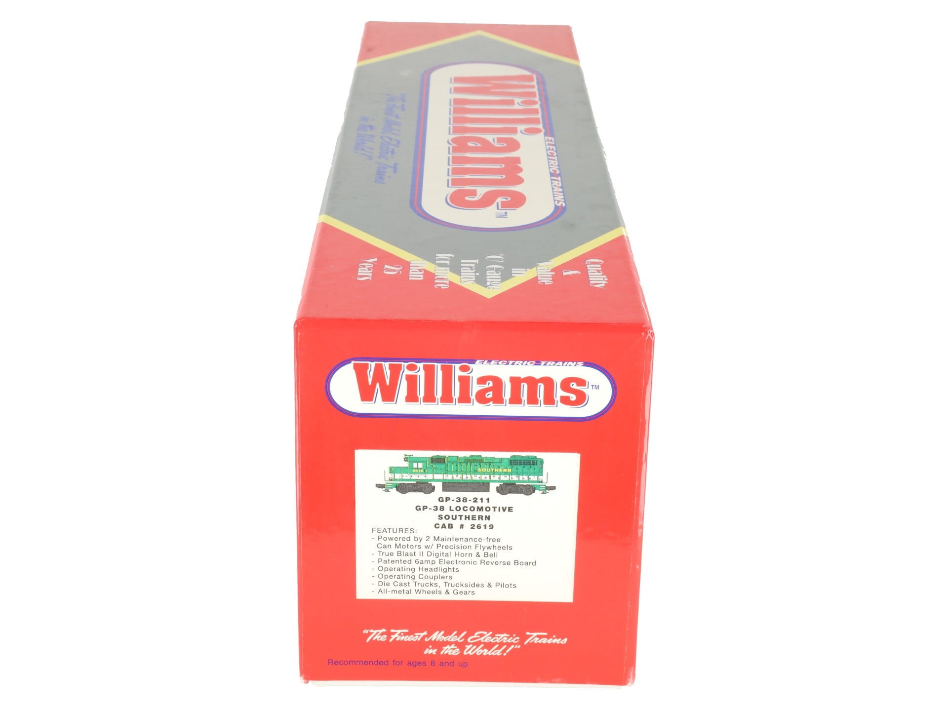 Williams GP-38-211 O Gauge Southern GP-38 Diesel Engine #2619 EX/Box
