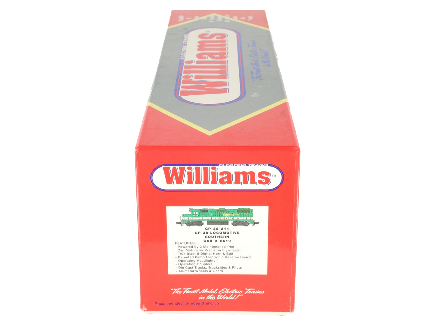 Williams GP-38-211 O Gauge Southern GP-38 Diesel Engine #2619 EX/Box