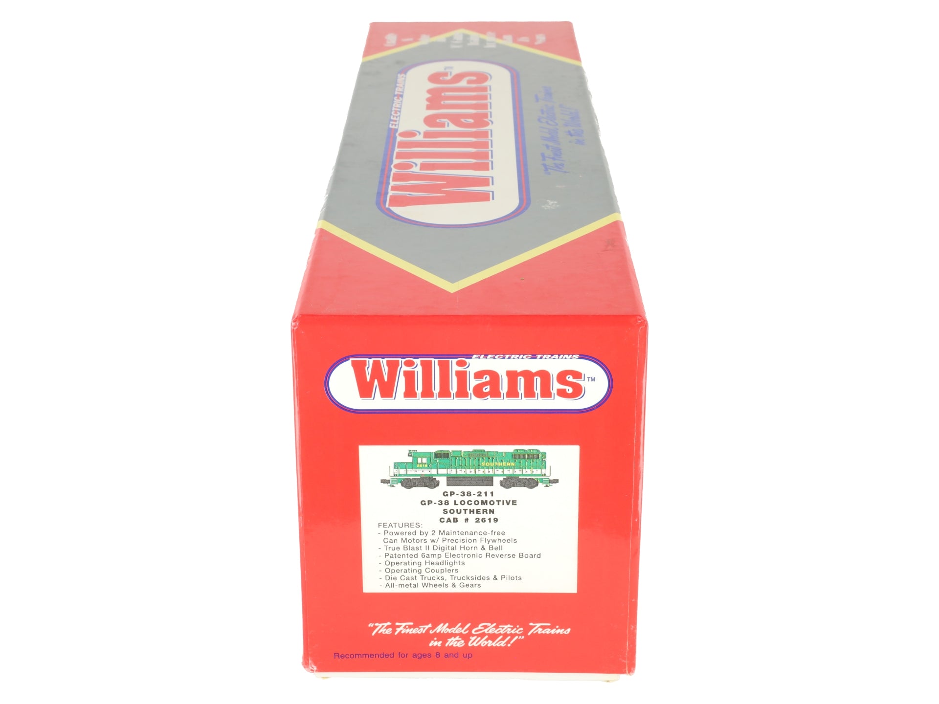 Williams GP-38-211 O Gauge Southern GP-38 Diesel Engine #2619 EX/Box