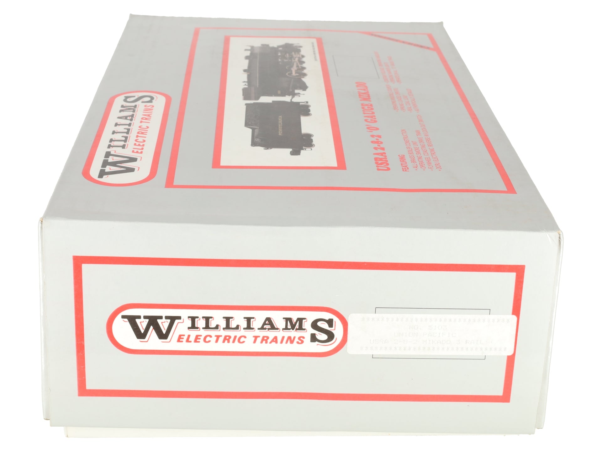 Williams 5103 O Union Pacific 2-8-2 Mikado Steam Locomotive & Tender #1410 EX/Box