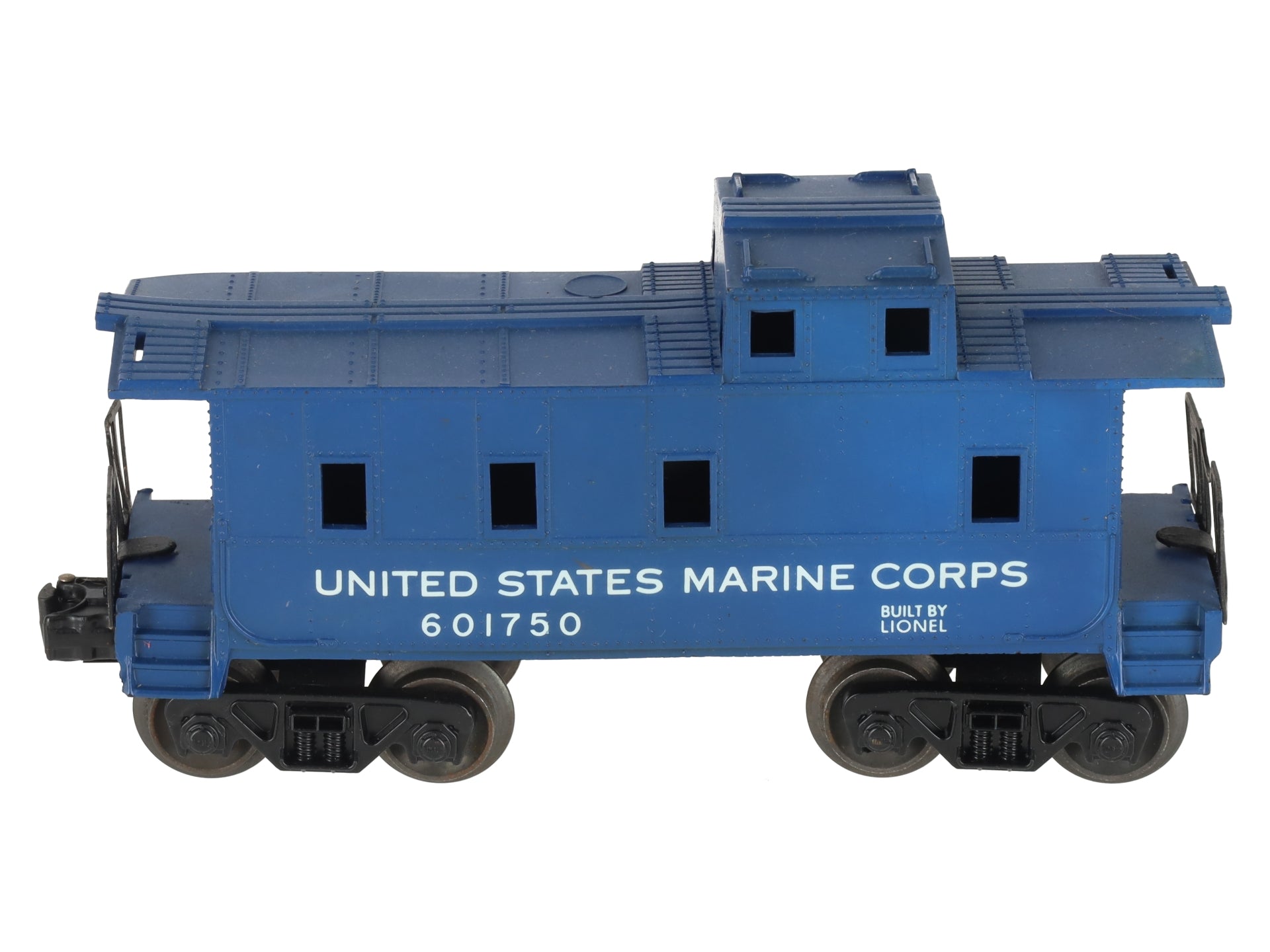 Lionel 6017-50 Vintage O USMC Blue Caboose VG