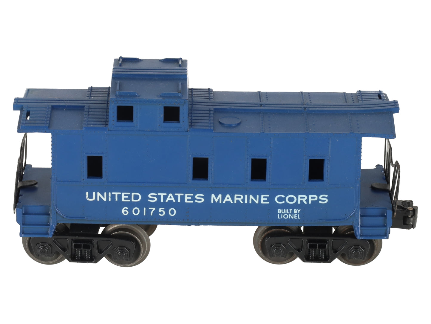 Lionel 6017-50 Vintage O USMC Blue Caboose VG