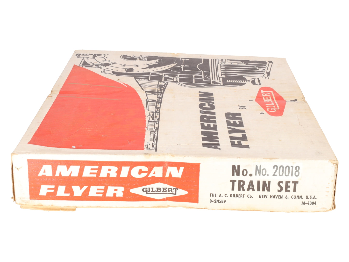 American Flyer 20018 Vintage S Purity Food Store Steam Freight Set VG/Box
