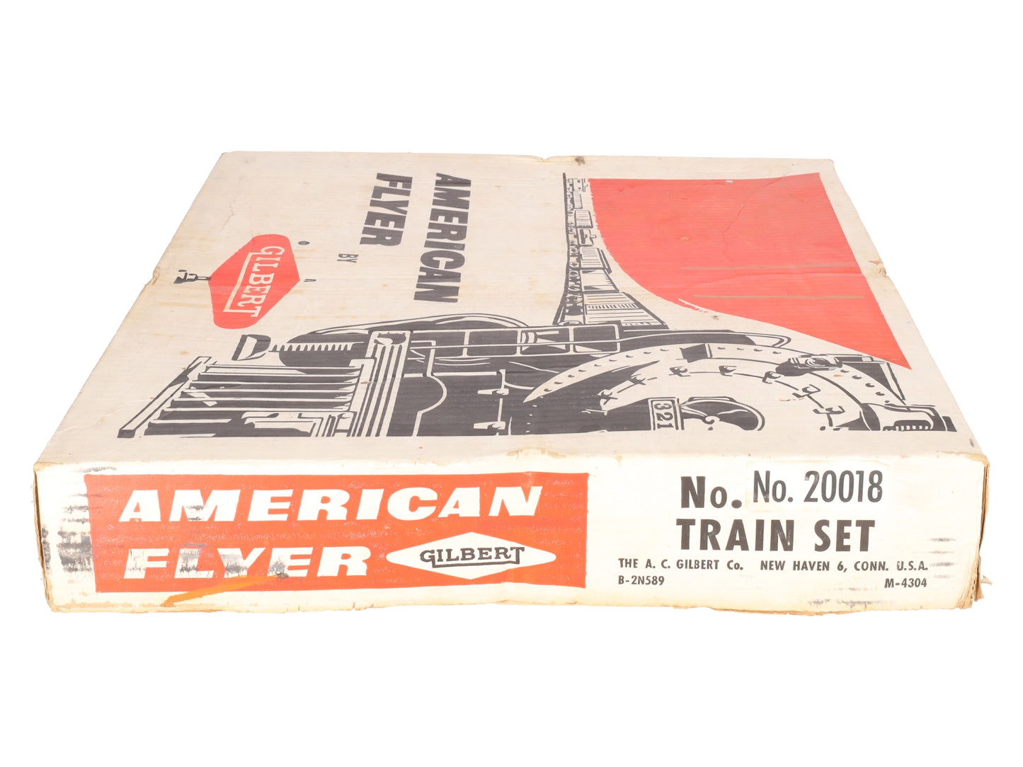 American Flyer 20018 Vintage S Purity Food Store Steam Freight Set VG/Box