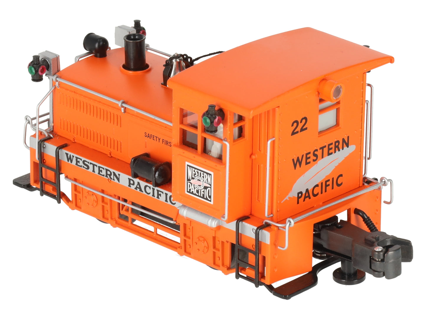 K-Line K2630-19 O Gauge Western Pacific Plymouth Switcher w/ Smoke EX/Box