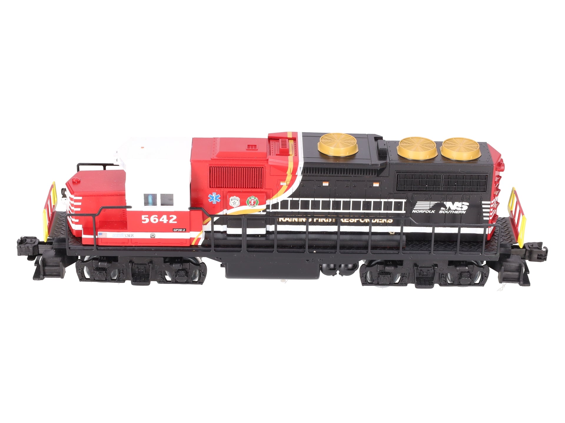 Lionel 6-84490 O Gauge NS First Responders Lionchief GP-38 Diesel #5642 EX