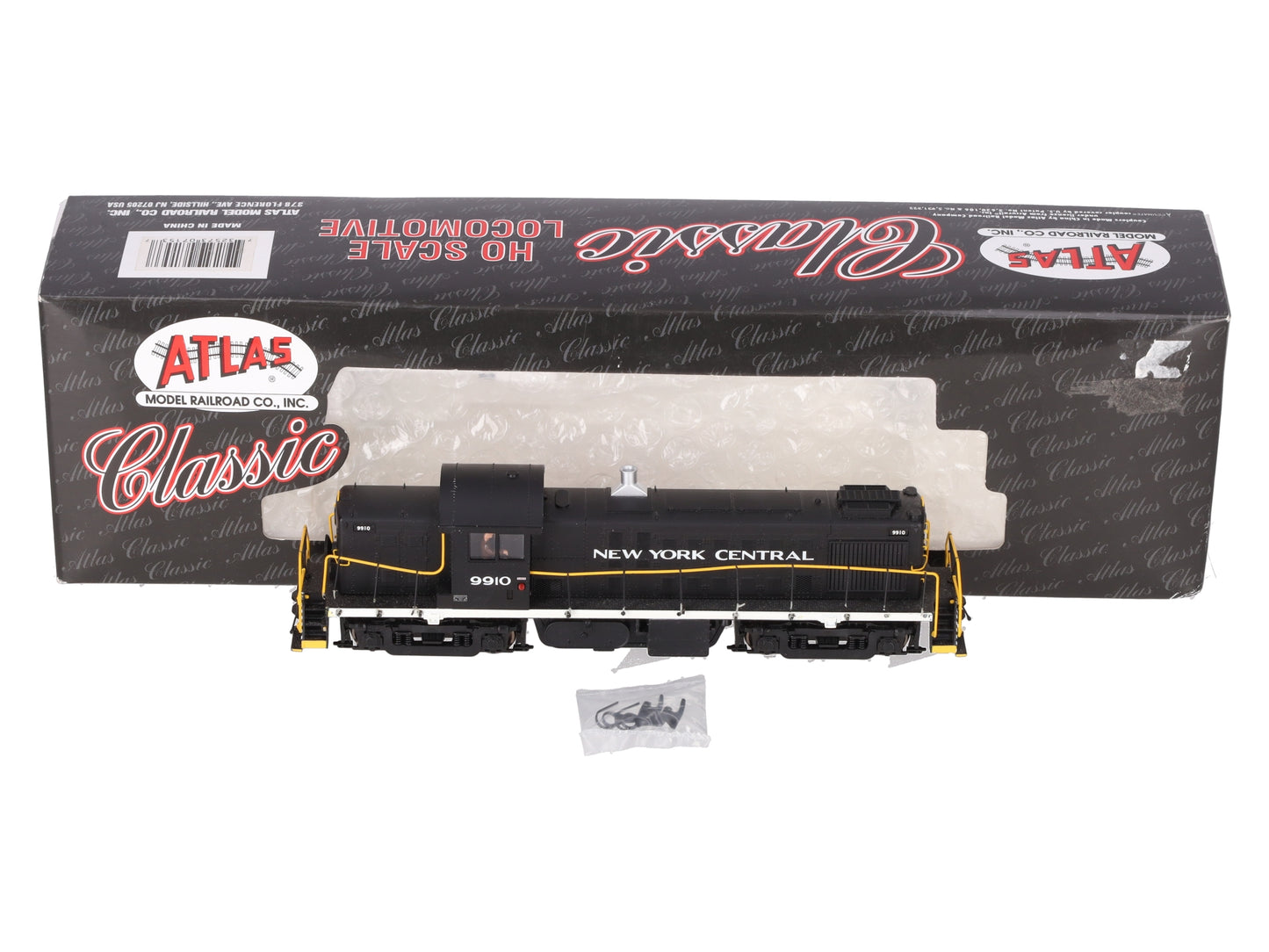 Atlas 7153 HO NYC RS-1 Diesel Locomotive #9909 EX/Box