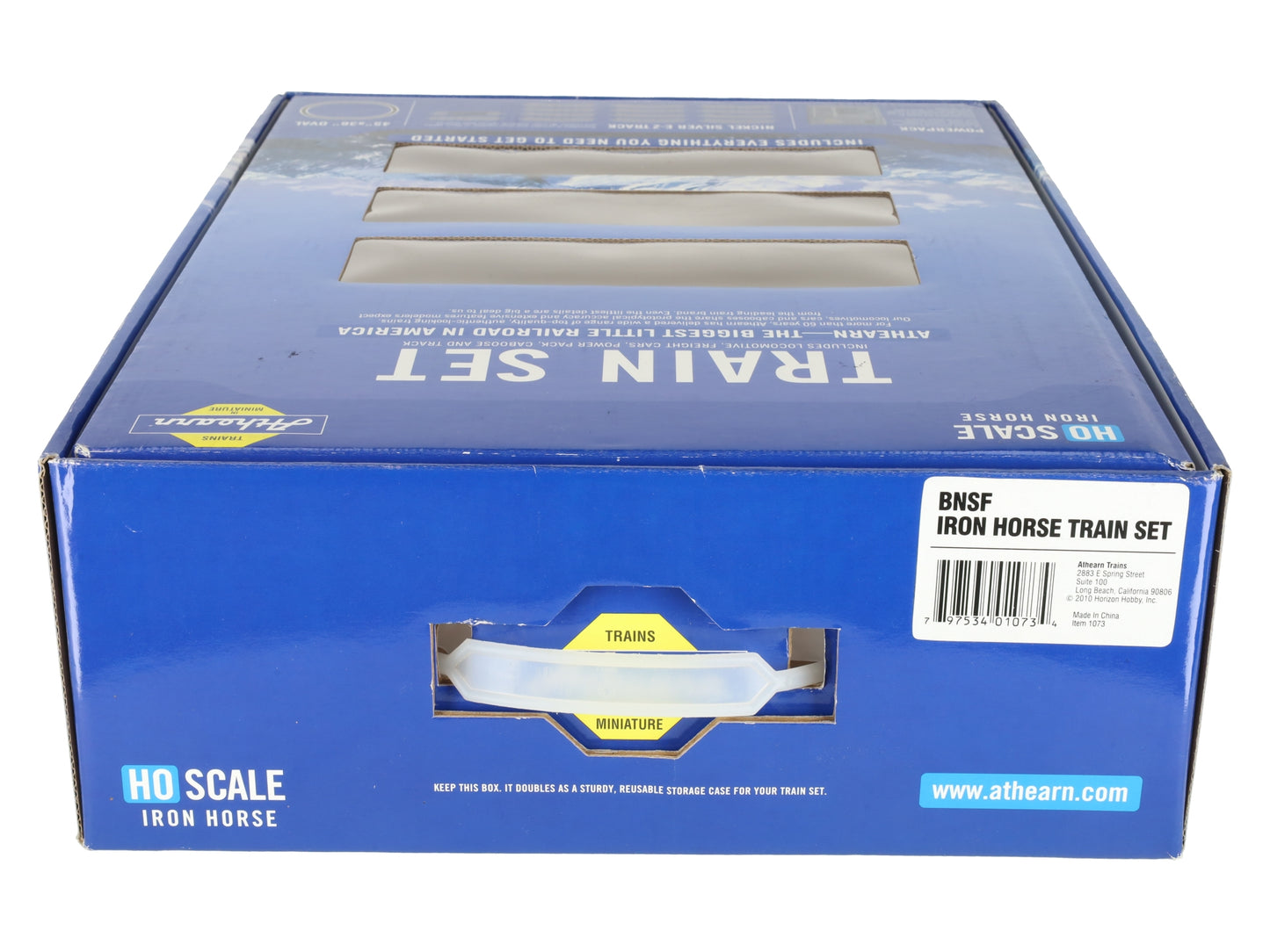 Athearn ATH107 HO BNSF Iron Horse Train Set/Box
