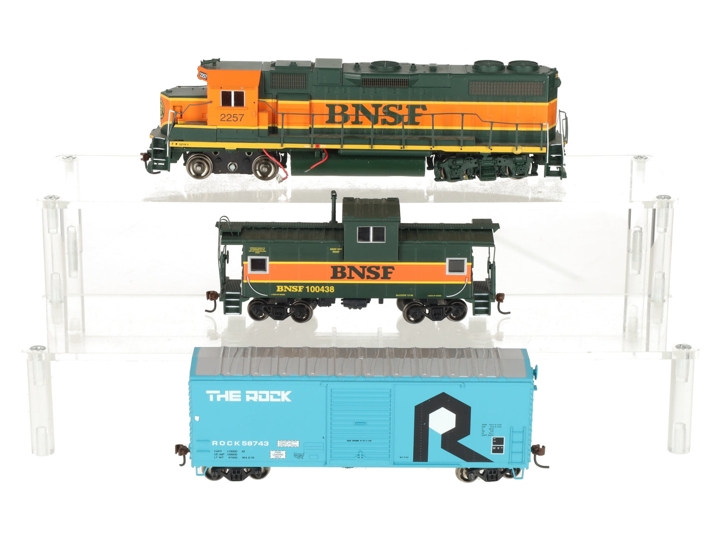 Athearn ATH107 HO BNSF Iron Horse Train Set/Box