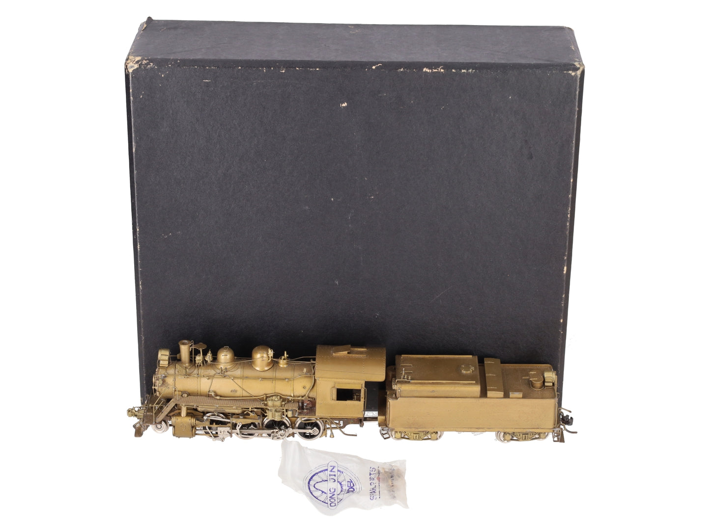 Hallmark Models HO Scale Brass SPT&NO C-24 2-8-0 Steam Locomotive & Tender VG/Box