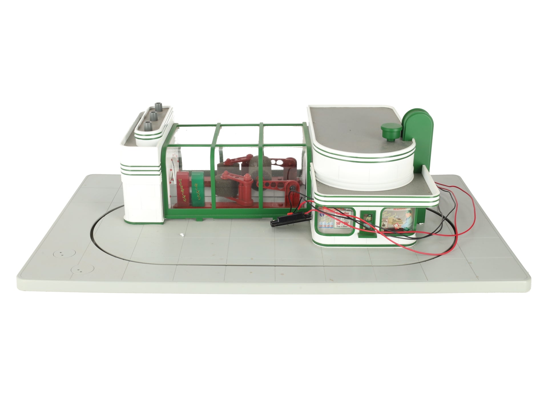 MTH 30-9104 O Scale Speedy Operating Animated Car Wash EX/Box