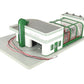 MTH 30-9104 O Scale Speedy Operating Animated Car Wash EX/Box