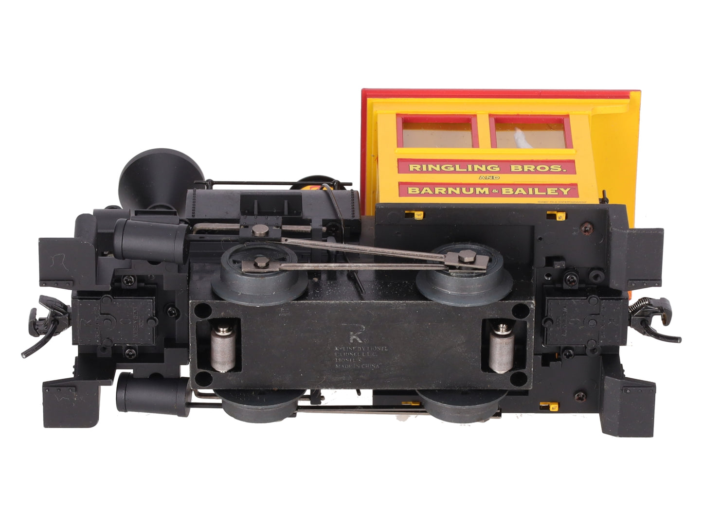 K-Line 6-21230 O-Gauge Ringling Brothers 0-4-0 Porter Steam Locomotive #7 LN/Box