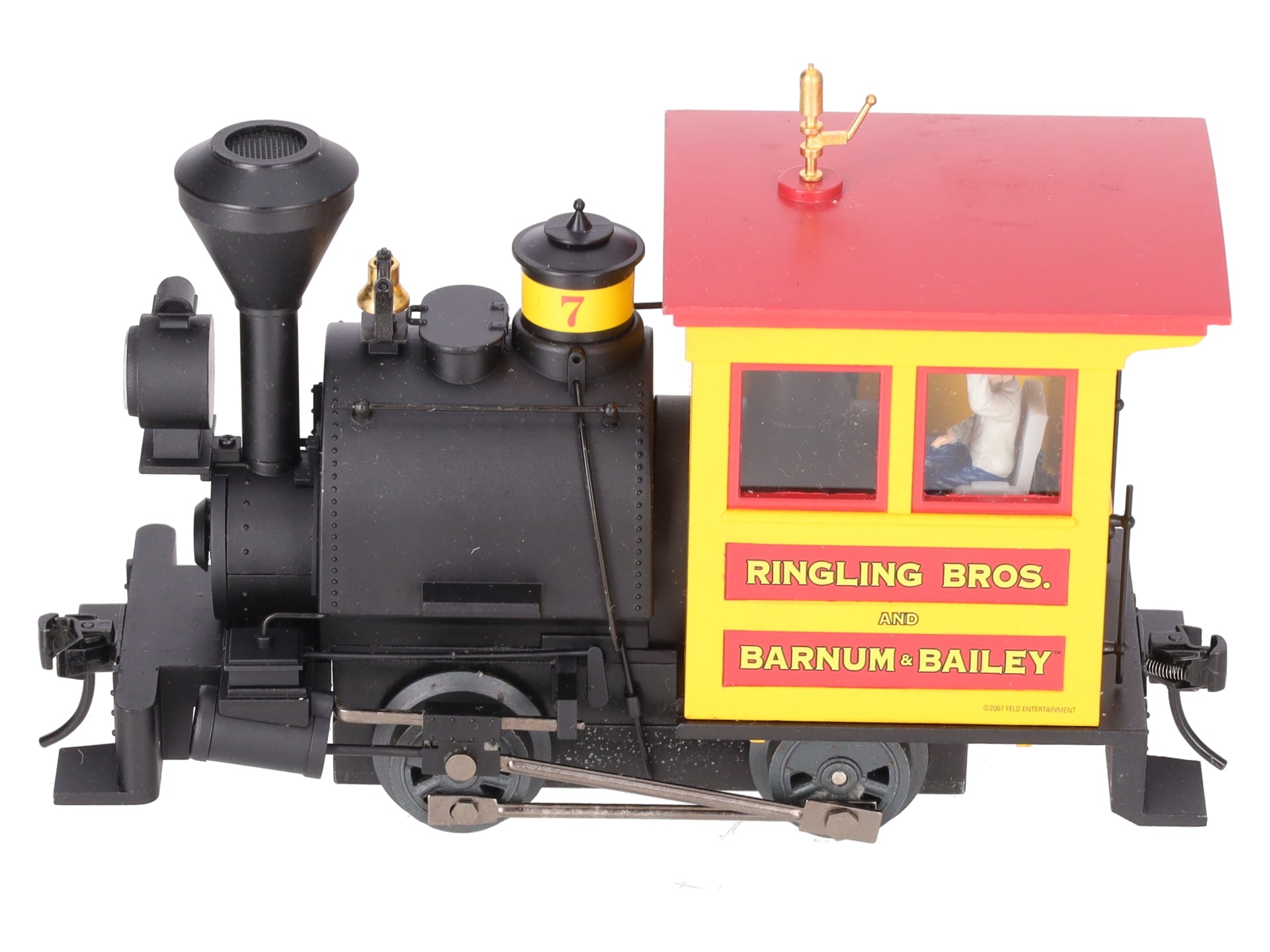 K-Line 6-21230 O-Gauge Ringling Brothers 0-4-0 Porter Steam Locomotive #7