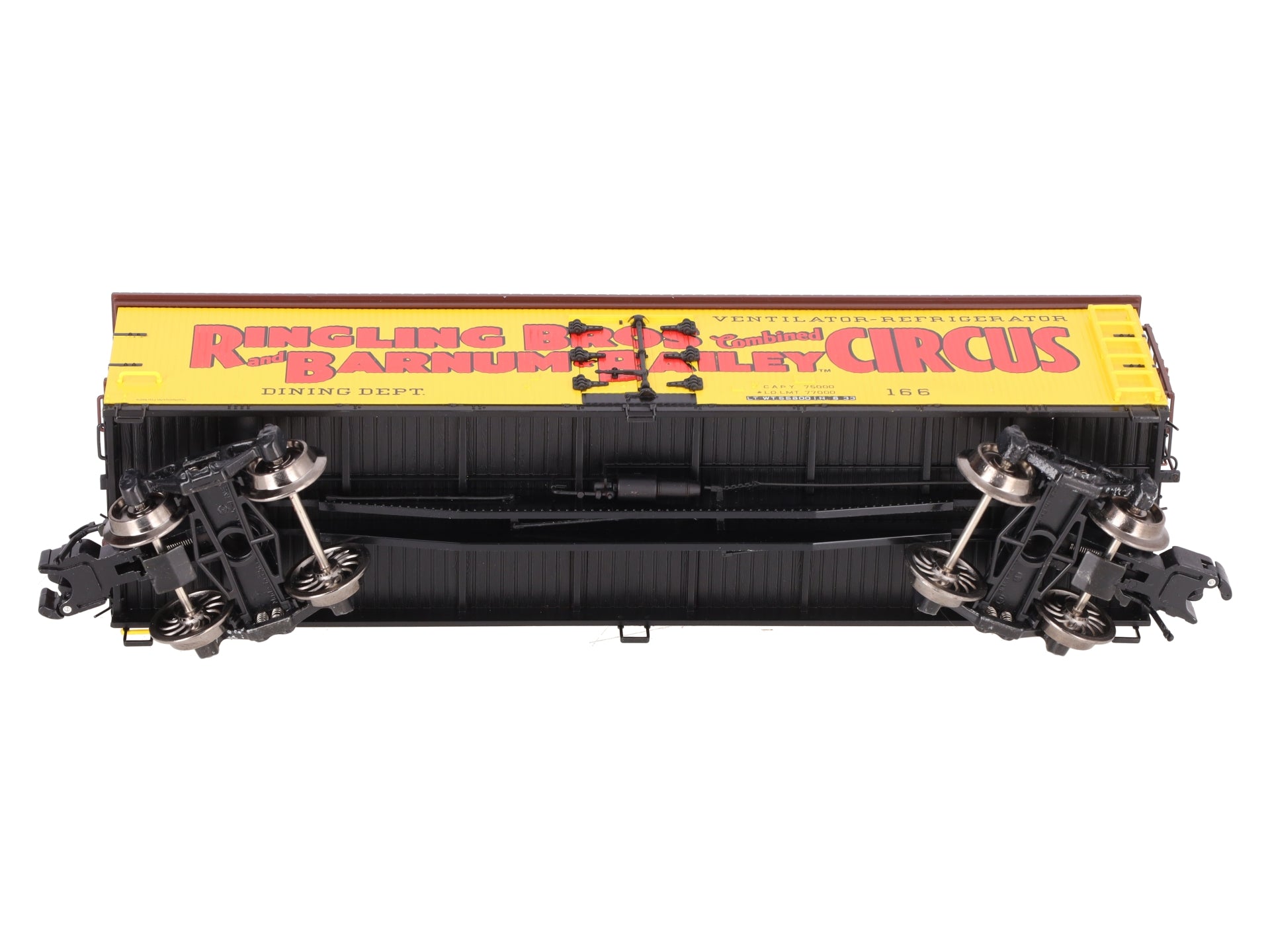 K-Line 6-22249 O Ringling Bros Dining Dept Scale Wood-Sided Reefer NIB
