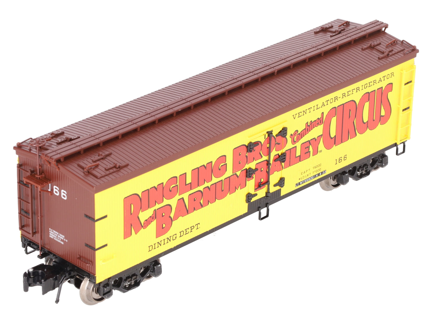 K-Line 6-22249 O Ringling Bros Dining Dept Scale Wood-Sided Reefer NIB