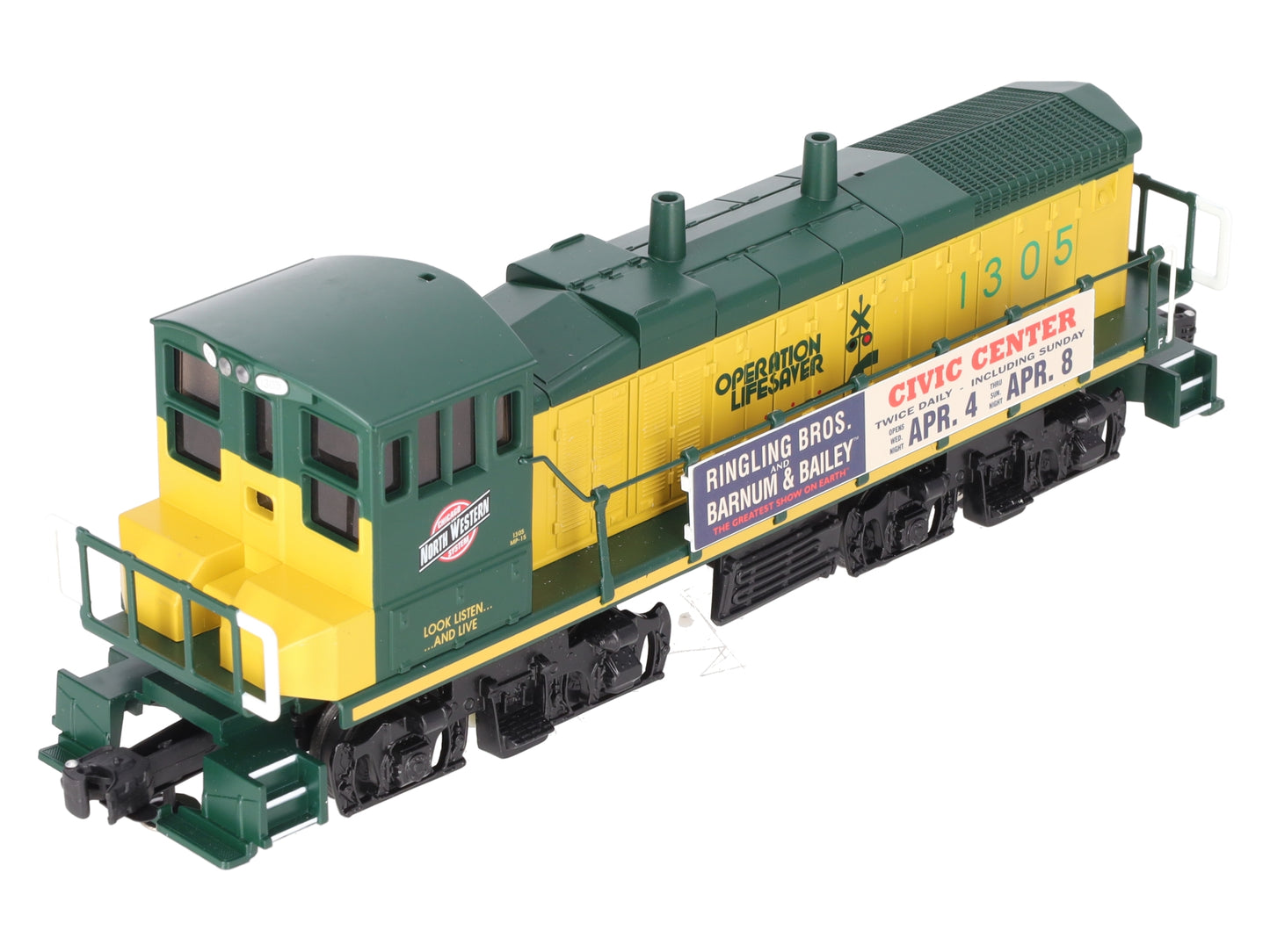 K-Line 6-21692 O C&NW MP-15 W/ Ringling Bros. Banner #1305 LN/Box