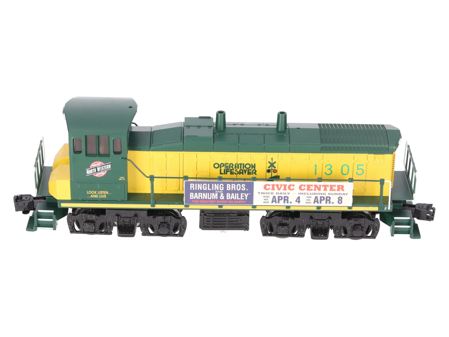 K-Line 6-21692 O C&NW MP-15 W/ Ringling Bros. Banner #1305 LN/Box
