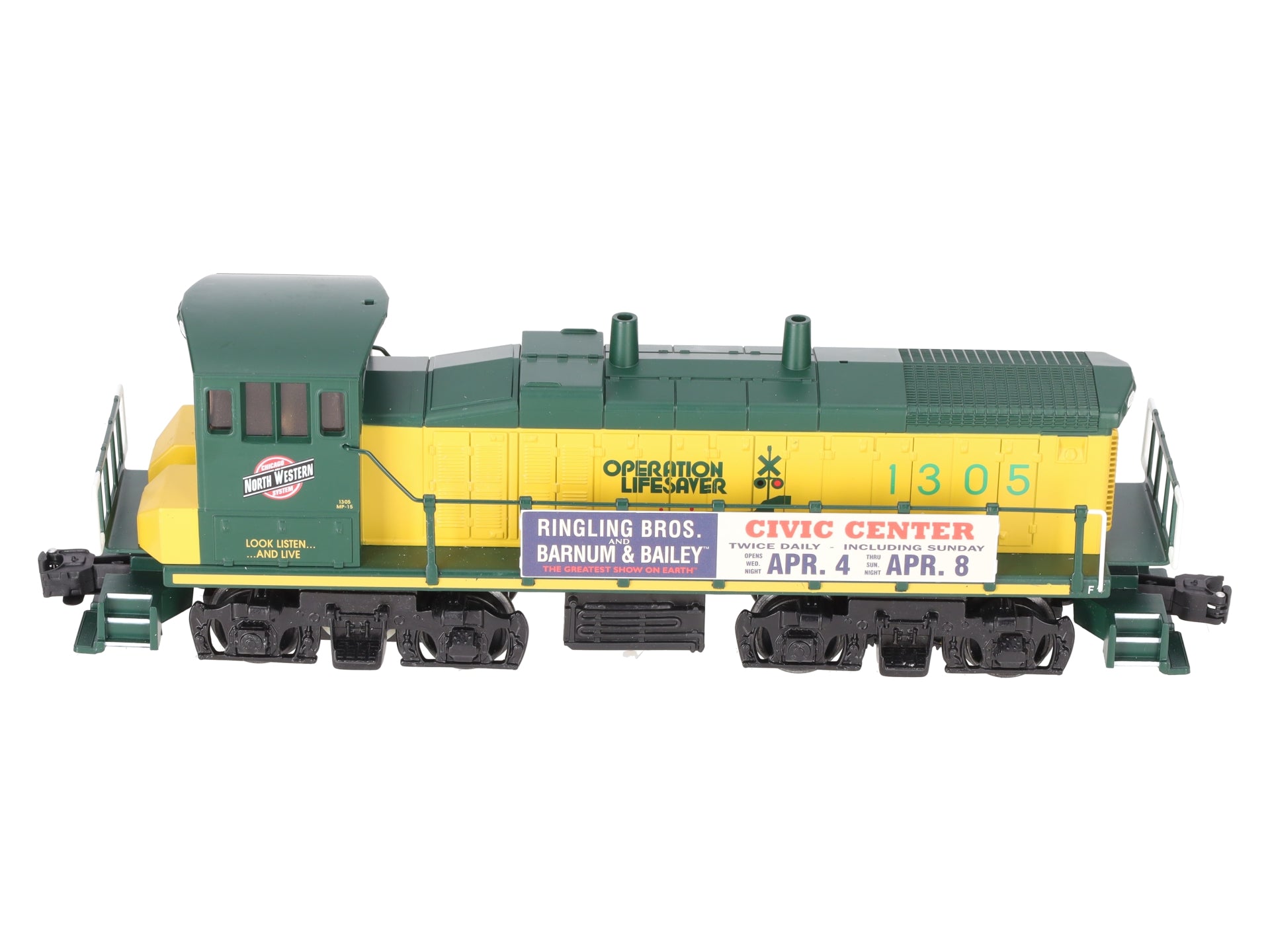 K-Line 6-21692 O C&NW MP-15 W/ Ringling Bros. Banner #1305 LN/Box