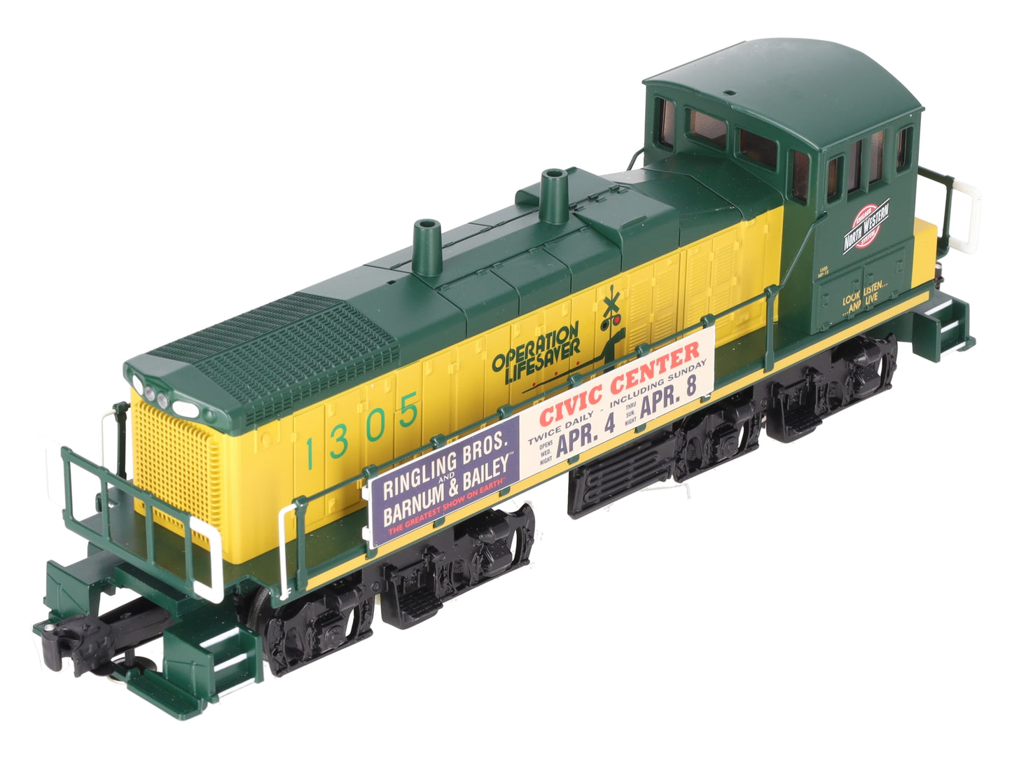 K-Line 6-21692 O C&NW MP-15 W/ Ringling Bros. Banner #1305 LN/Box