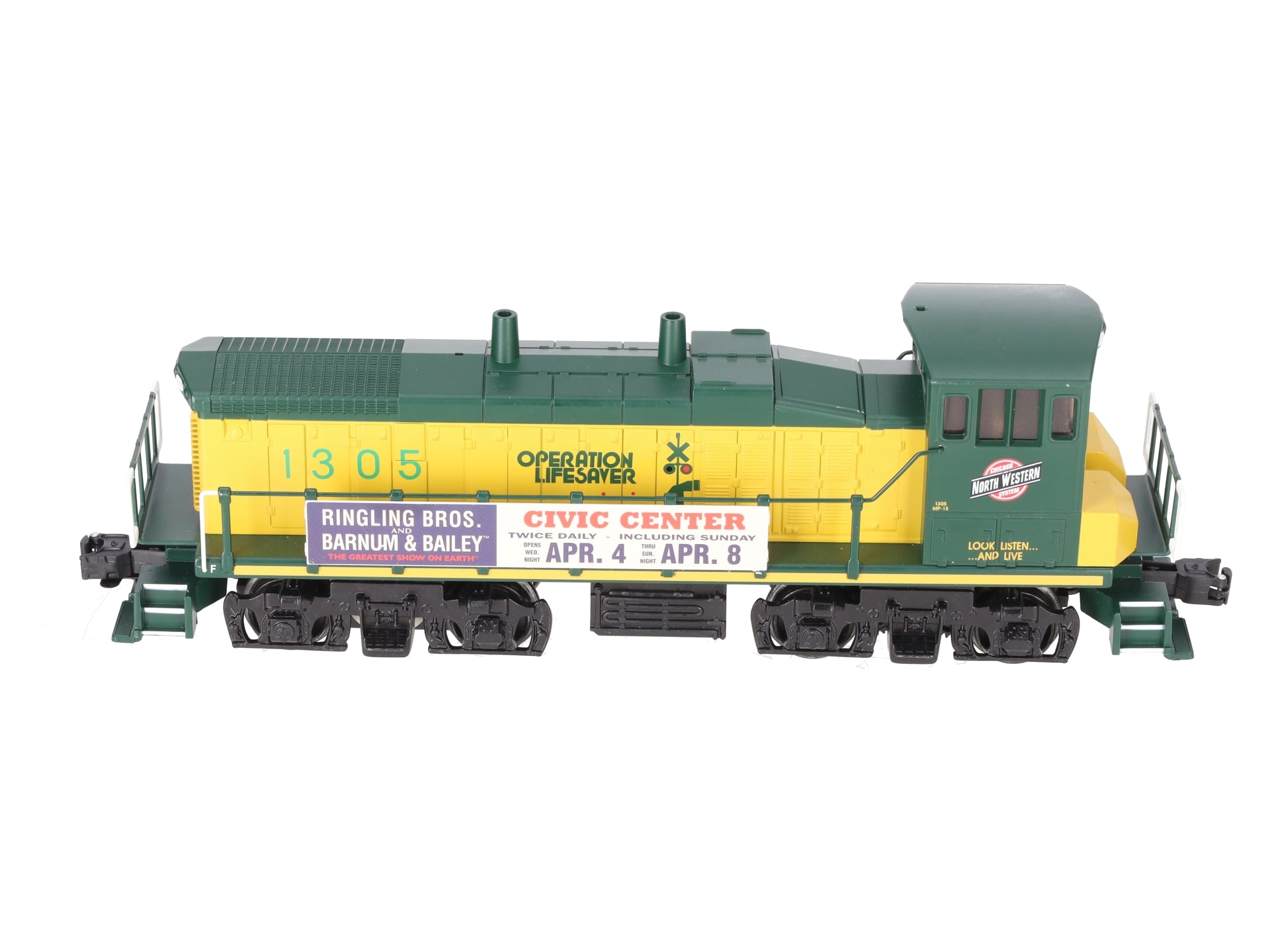 K-Line 6-21692 O C&NW MP-15 W/ Ringling Bros. Banner #1305 LN/Box