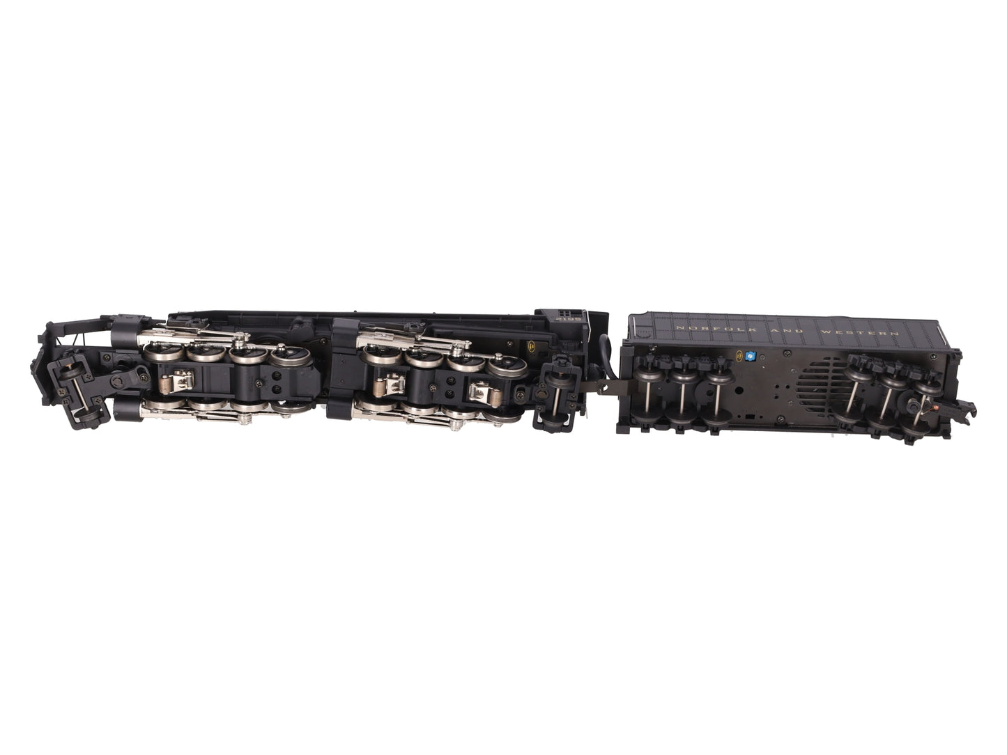 MTH 30-1163-1 O Norfolk & Western 2-8-8-2 Y6B Steam Locomotive #2195 w/PS2 EX/Box