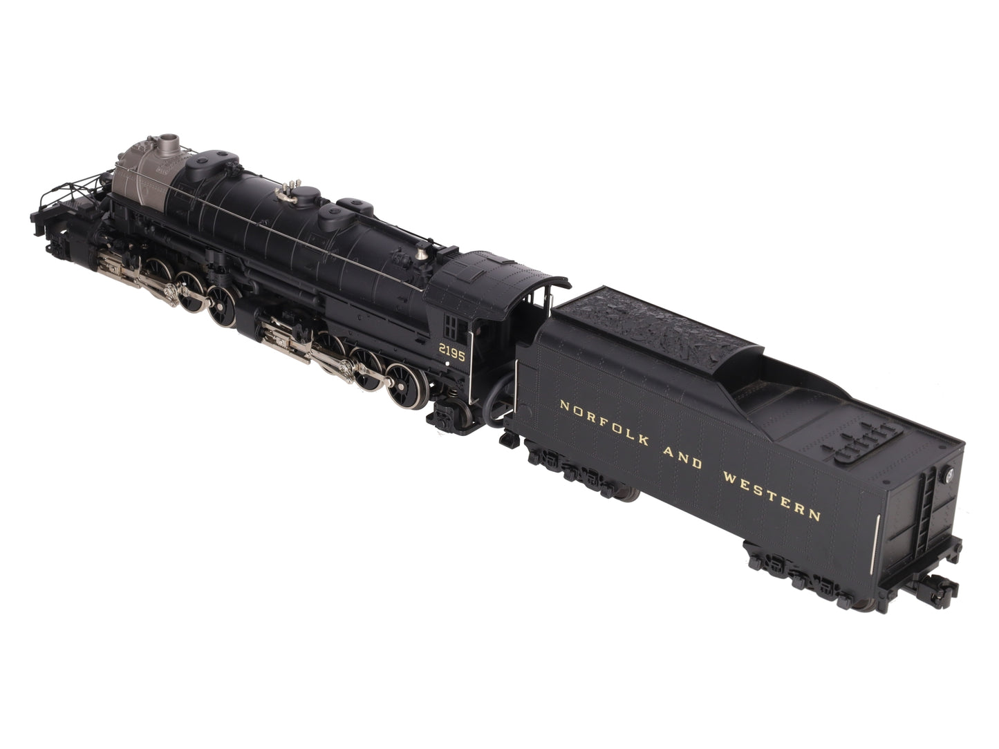 MTH 30-1163-1 O Norfolk & Western 2-8-8-2 Y6B Steam Locomotive #2195 w/PS2 EX/Box