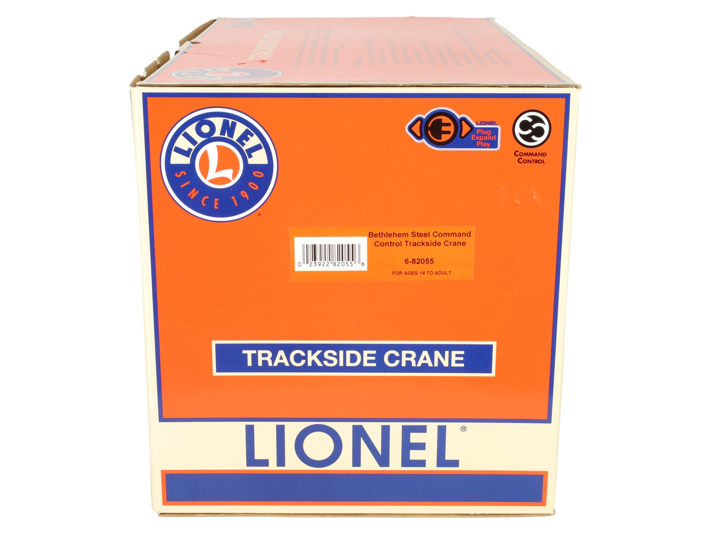 Lionel 6-82055 O Gauge Bethlehem Steel Command Control Trackside Crane w LEGACY EX/Box