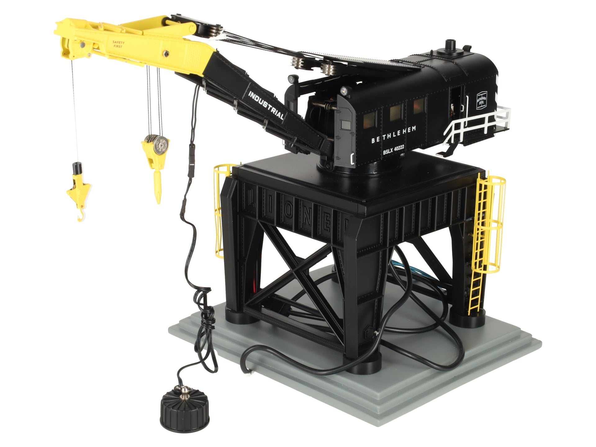 Lionel 6-82055 O Gauge Bethlehem Steel Command Control Trackside Crane w LEGACY EX/Box