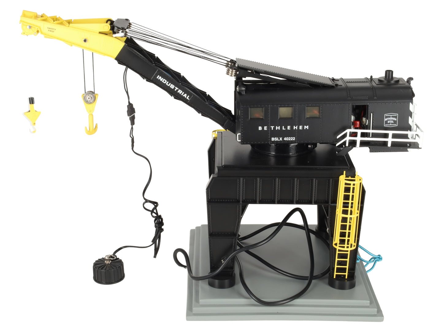 Lionel 6-82055 O Gauge Bethlehem Steel Command Control Trackside Crane w LEGACY EX/Box